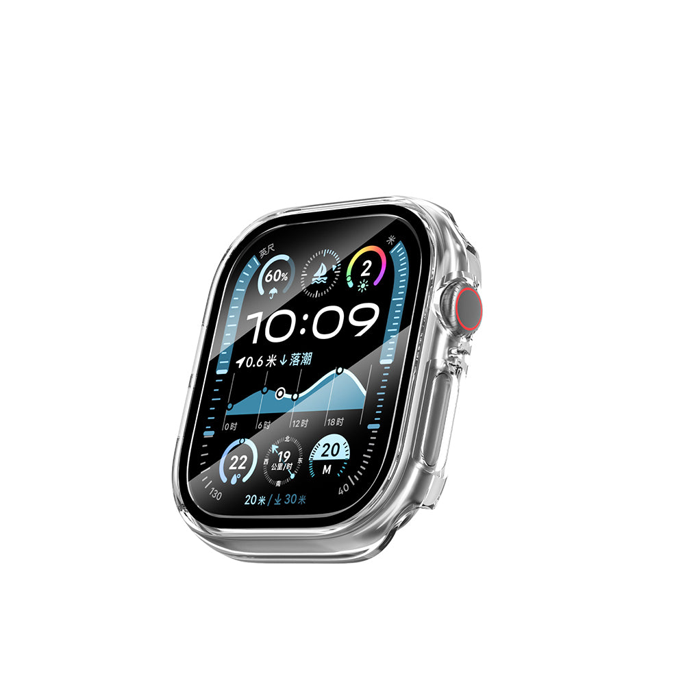 Wiwu JD-108 Apple Watch 10 42mm Kasa Koruyucu + HD Ekran Koruyucu Film Wiwu JD-108 Apple Watch 10 42mm Kasa Koruyucu + HD Ekran Koruyucu Film